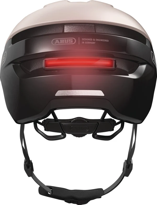 Abus Purl-Y Ace Champagne Gold E-Bike Helm LED