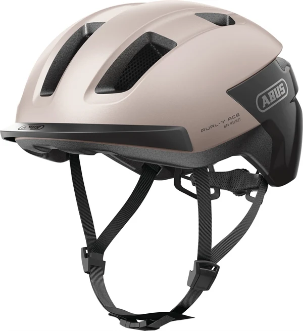 Abus Purl-Y Ace Champagne Gold E-Bike Helm LED