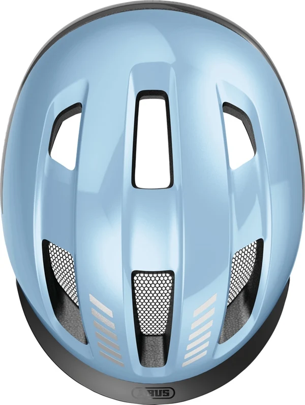 Abus Purl-Y Ace Iced Blue E-Bike Helm LED