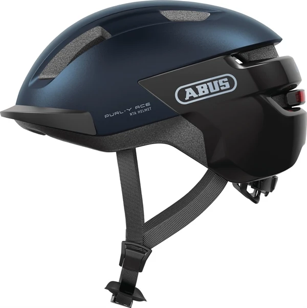 Abus Purl-Y Ace Midnight Blue E-Bike Helm LED