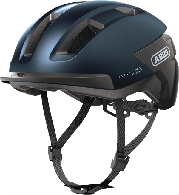 Abus Purl-Y Ace Midnight Blue E-Bike Helm LED