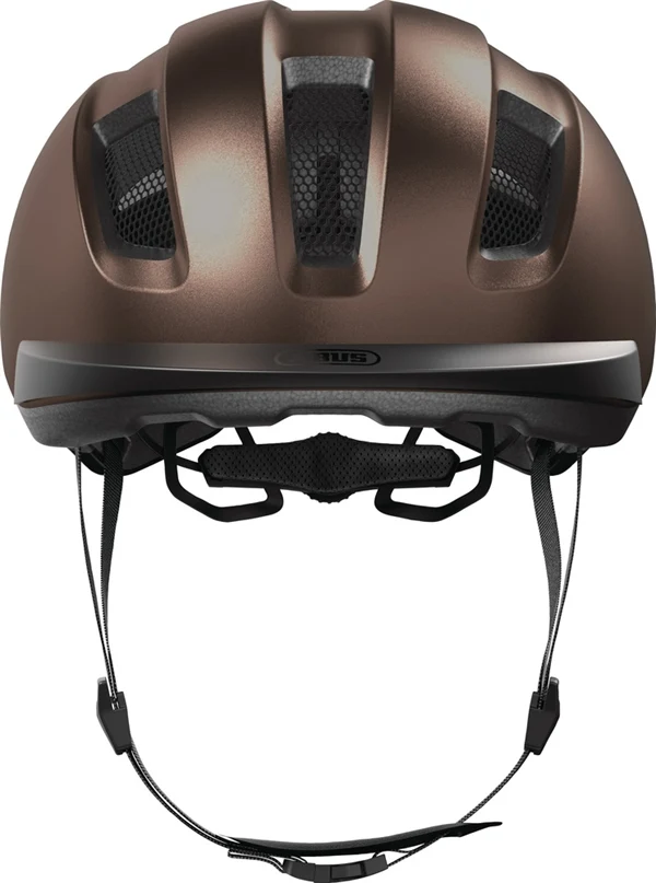 Abus Purl-Y Ace Metallic Copper E-Bike Helm LED