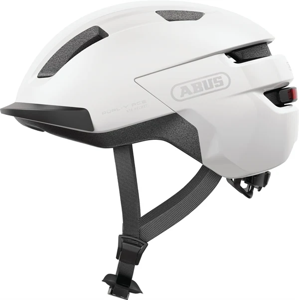 Abus Purl-Y Ace Polar White E-Bike Helm LED