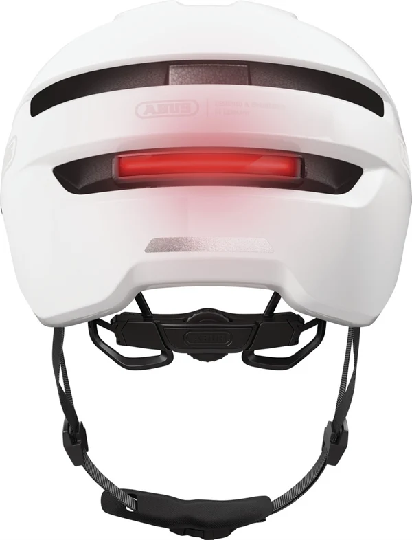 Abus Purl-Y Ace Polar White E-Bike Helm LED