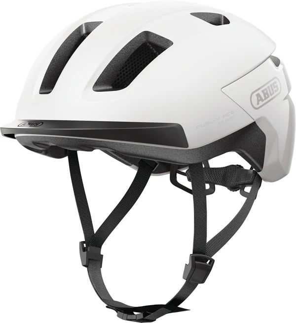Abus Purl-Y Ace Polar White E-Bike Helm LED