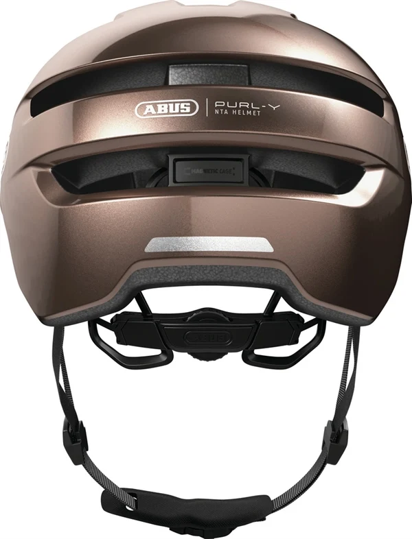 Abus Purl-Y Metallic Copper E-Bike Helm