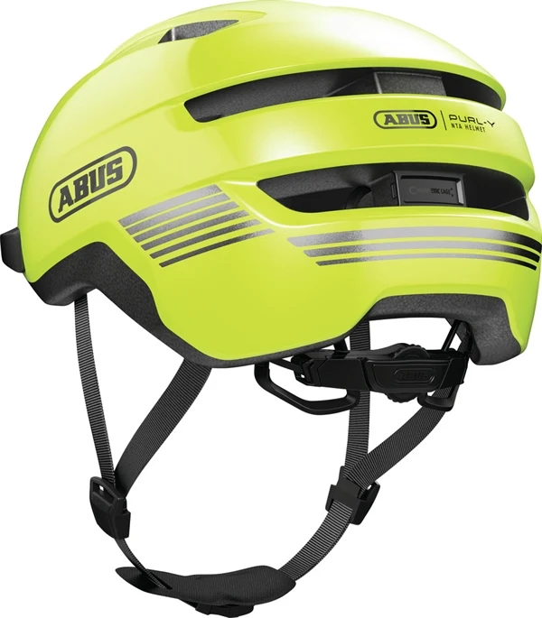 Abus Purl-Y Signal Yellow E-Bike Helm