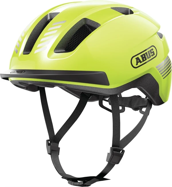 Abus Purl-Y Signal Yellow E-Bike Helm