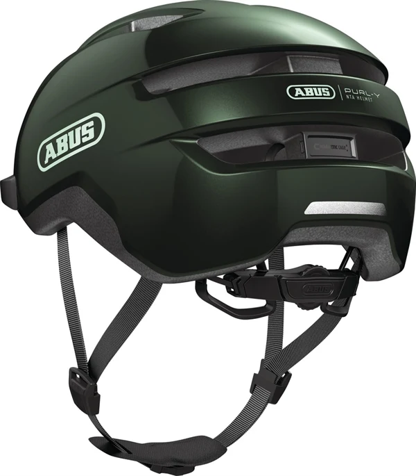 Abus Purl-Y Green Moss E-Bike Helm