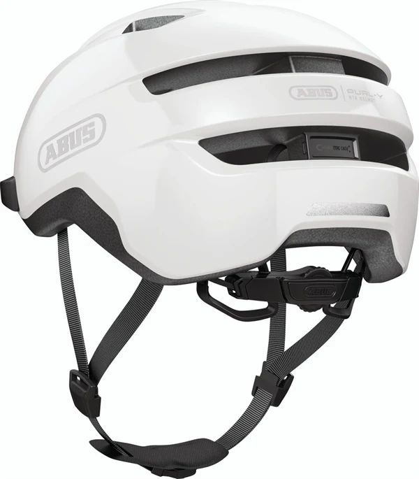 Abus Purl-Y Shiny White E-Bike Helm