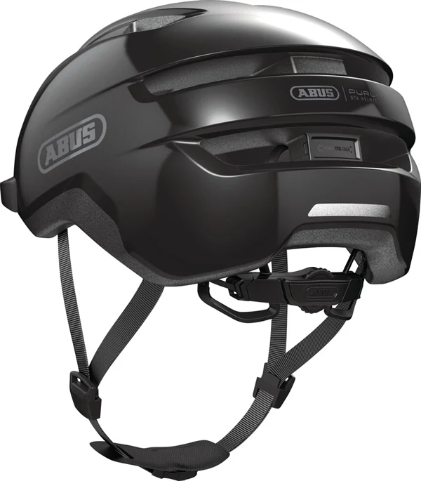 Abus Purl-Y Shiny Black E-Bike Helm