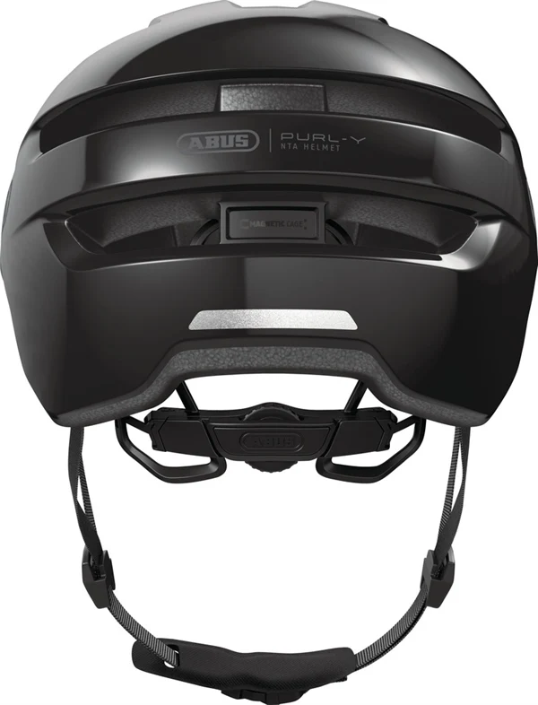 Abus Purl-Y Shiny Black E-Bike Helm