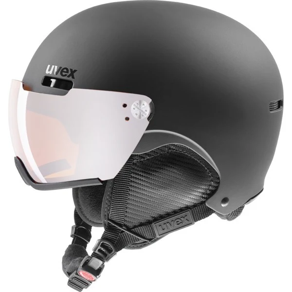 uvex - hlmt 500 visor - black mat