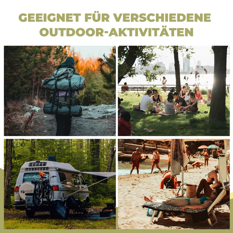 Qunature Faltbarer Campingstuhl