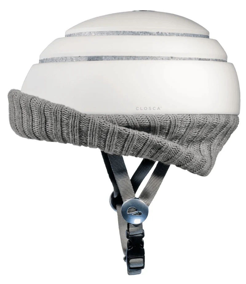 Closca Fuga - Nordic-Visier-Wolle - grau