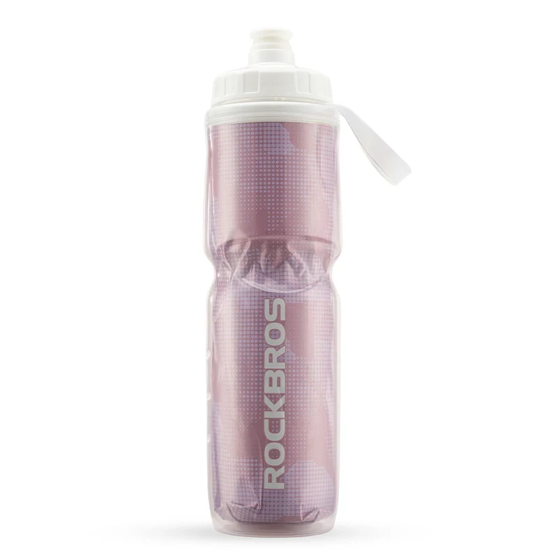 Fahrrad Trinkflasche 670ML Drückbare