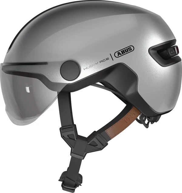 Abus Hud-Y Ace Gleam Silver