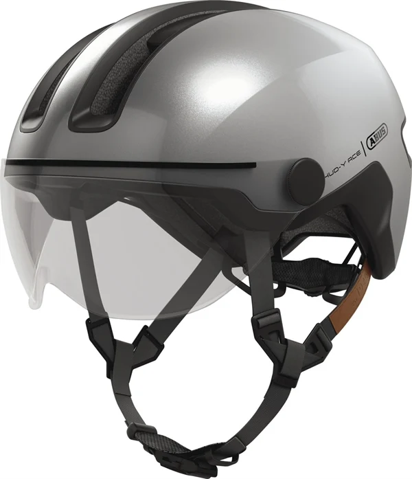 Abus Hud-Y Ace Gleam Silver