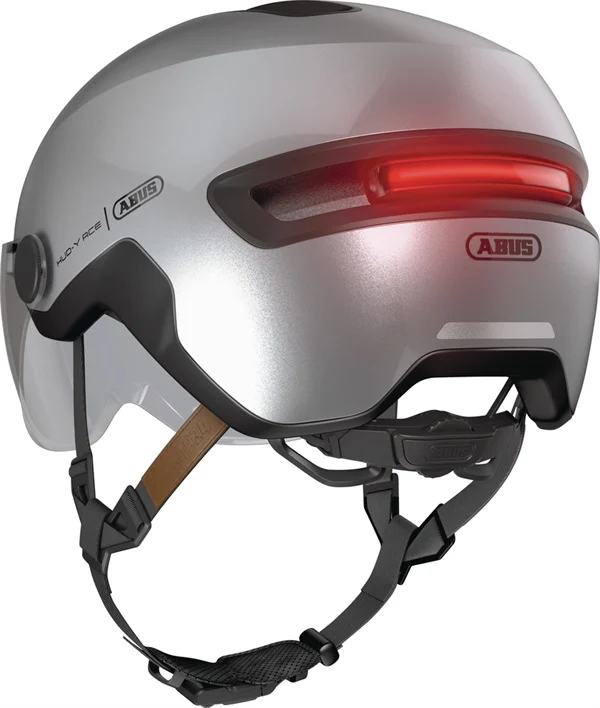 Abus Hud-Y Ace Gleam Silver