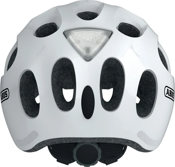 Abus Youn-I Ace Pearl White LED Rücklicht