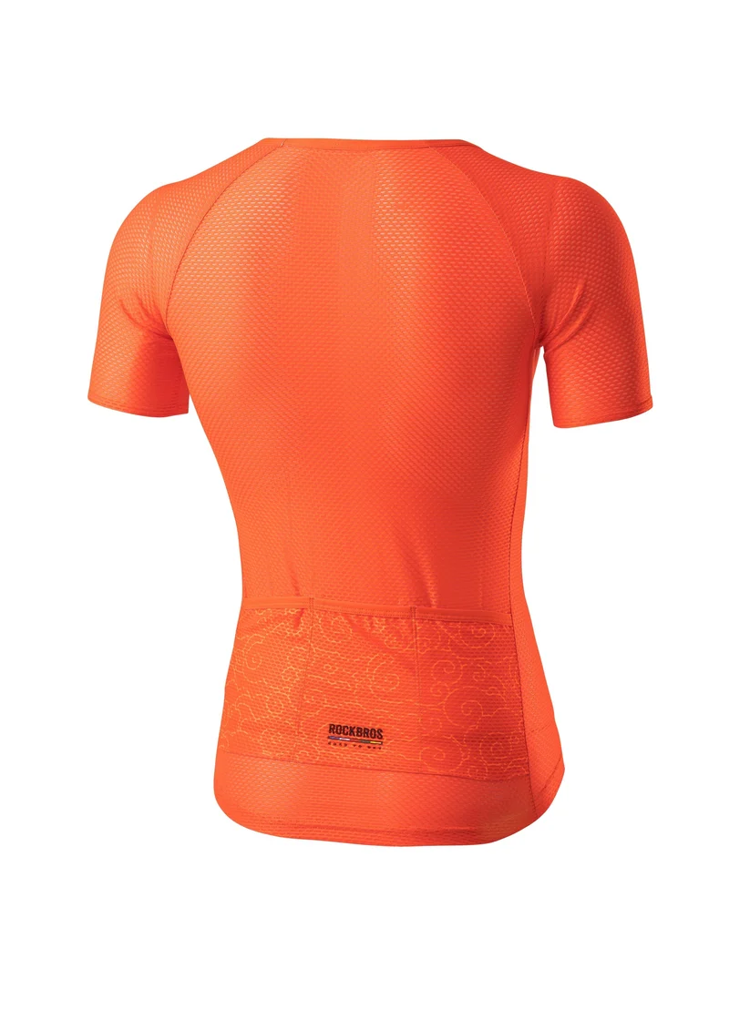 Road-to-Sky Radsport-Baselayer Kurzarm – Atmungsaktives Funktionsshirt