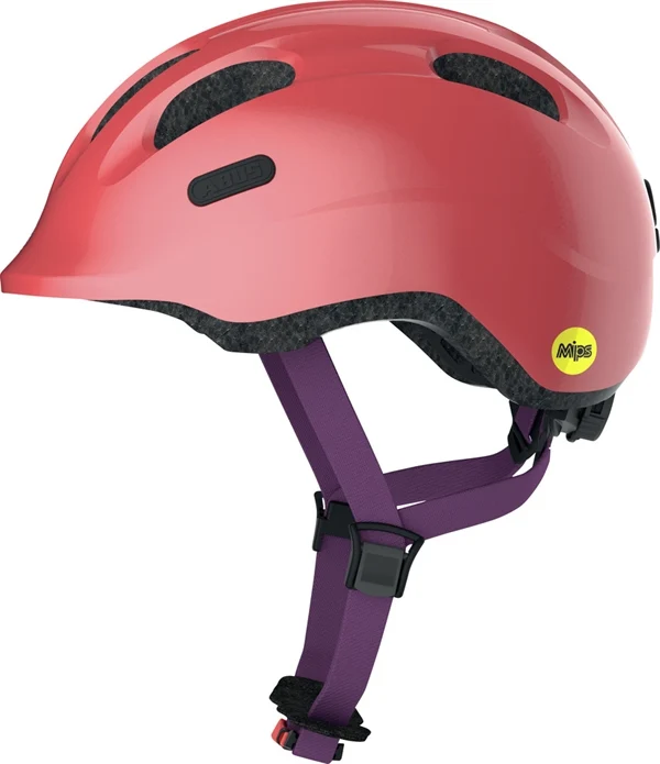 Abus Smiley 2.1 Sparkling Peach Mips LED Rücklicht
