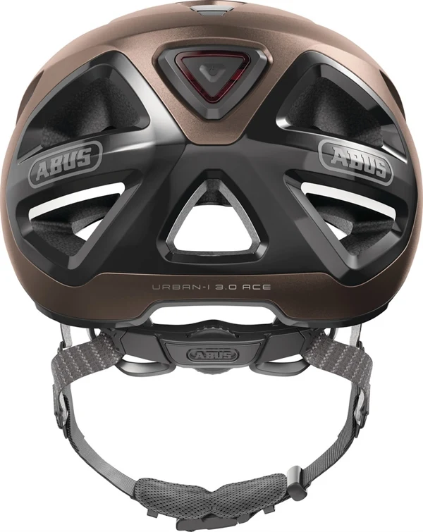 Abus Urban-I 3.0 Ace Metallic Copper LED Rücklicht