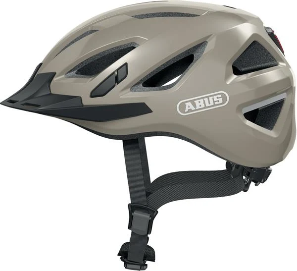 Abus Urban-I 3.0 Monument Grey mit LED Rücklicht