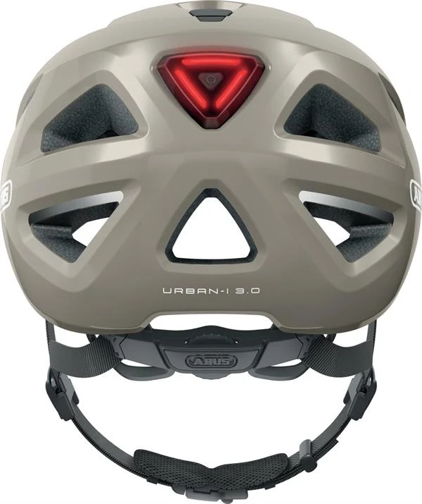 Abus Urban-I 3.0 Monument Grey mit LED Rücklicht