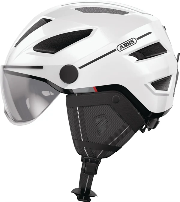 Abus Pedelec 2.0 ACE Pearl White mit LED Rücklicht