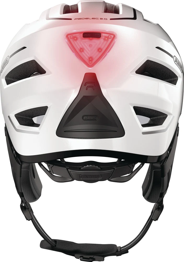 Abus Pedelec 2.0 ACE Pearl White mit LED Rücklicht