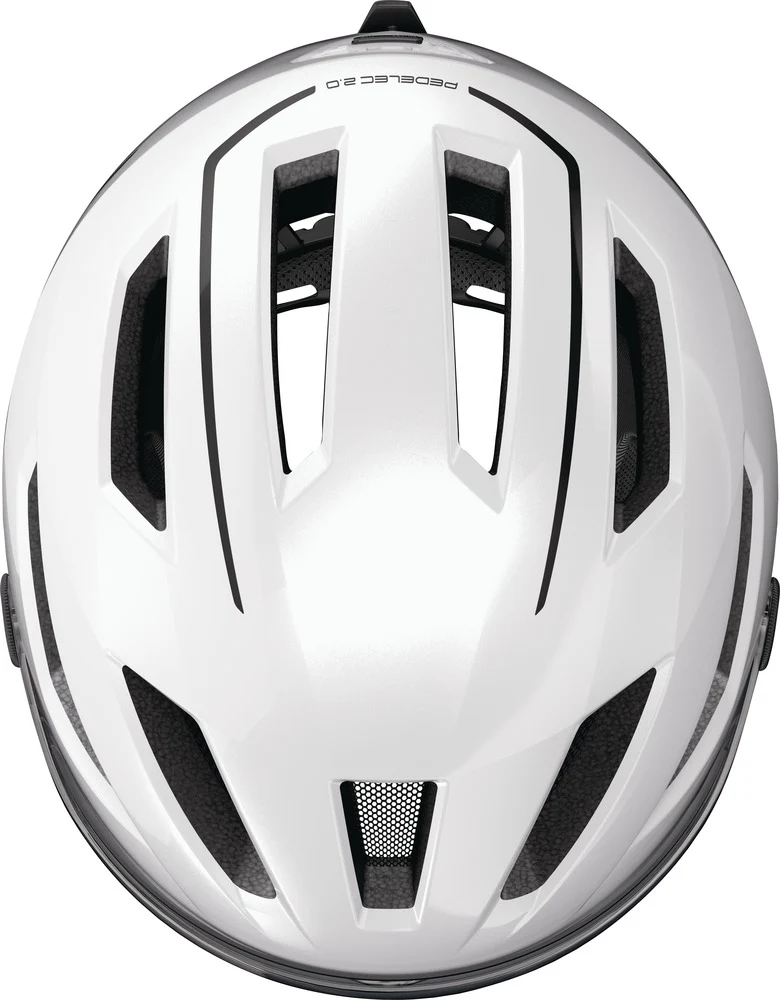 Abus Pedelec 2.0 ACE Pearl White mit LED Rücklicht