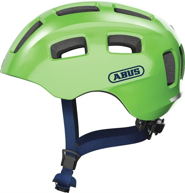 Abus Youn-I 2.0 Sparkling Green LED Testsieger Gut