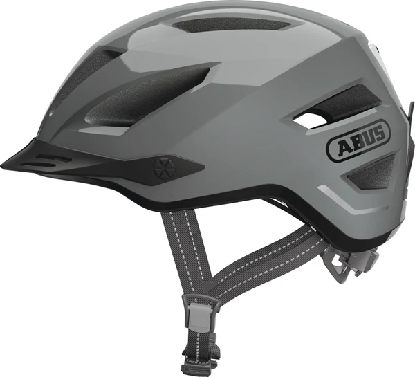 Abus Pedelec 2.0 Race Grey mit LED Rücklicht