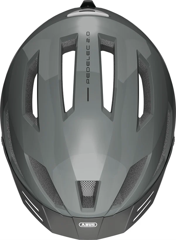 Abus Pedelec 2.0 Race Grey mit LED Rücklicht