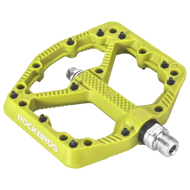 Fahrradpedale Nylon MTB Pedale rutschfest Verschleißfest 9/16’’ Pedale