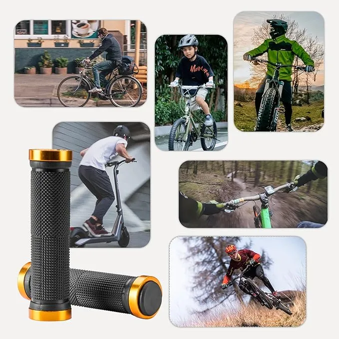 Fahrradgriffe 22mm mit Aluminium Lock-On System