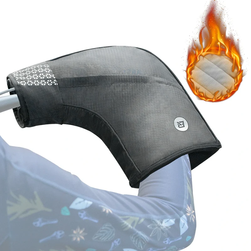 Lenkerstulpen Handschuhe Lenker Fahrrad Winter Thermo Warme Verdickte Wasserabweisende