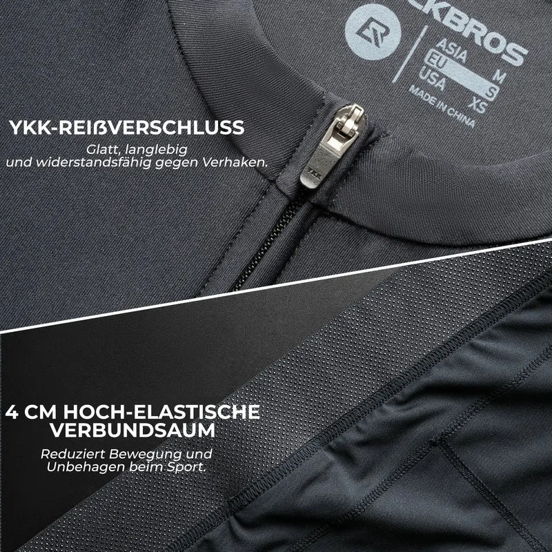 Herren Fahrradtrikot Kurzarm – Atmungsaktiv, Reflektierend