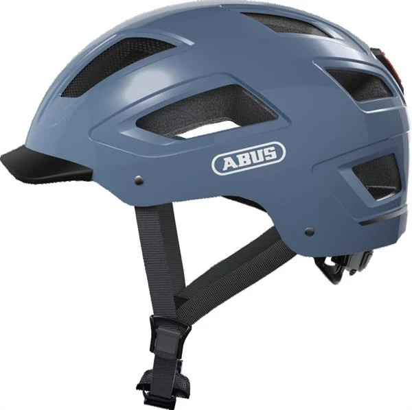 Abus Hyban 2.0 Glacier Blue mit LED-Rücklicht