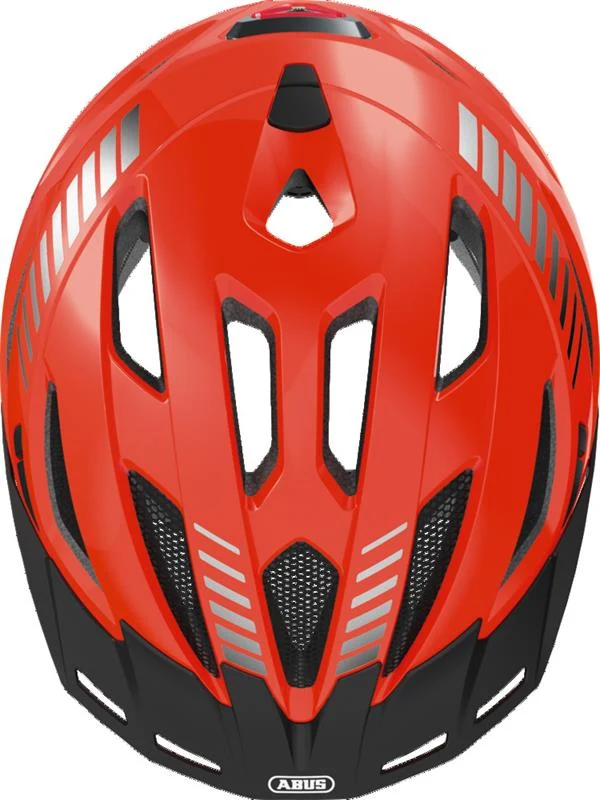 Abus Urban-I 3.0 Signal Orange mit LED Rücklicht