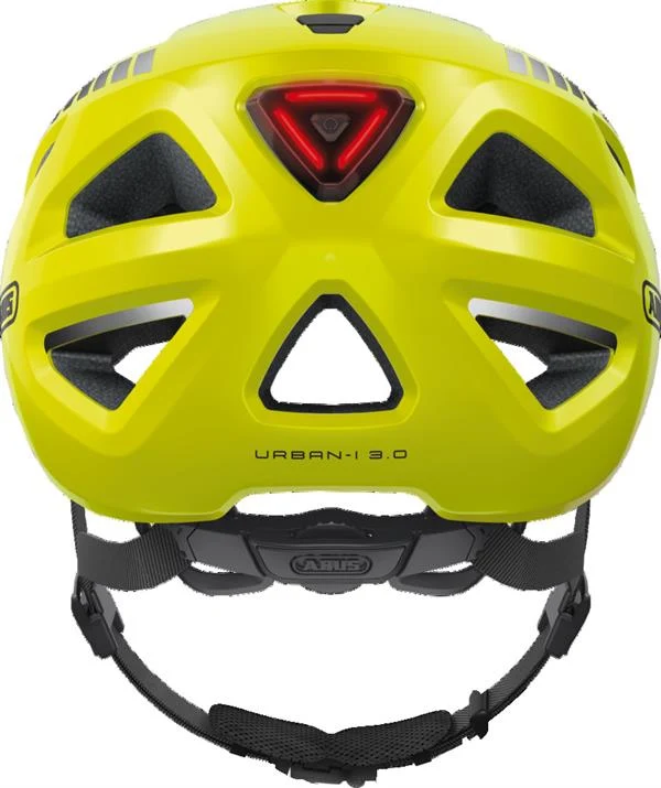 Abus Urban-I 3.0 Signal Yellow mit LED Rücklicht