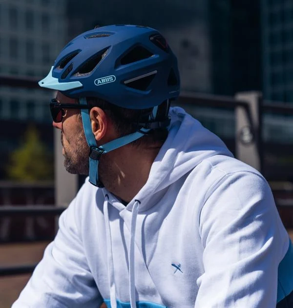 Abus Urban-I 3.0 Core Blue mit LED Rücklicht
