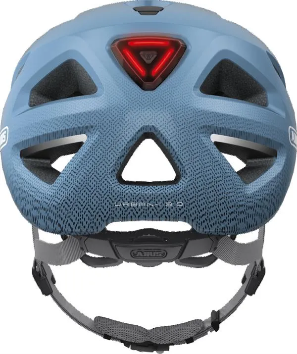 Abus Urban-I 3.0 Glacier Blue mit LED Rücklicht
