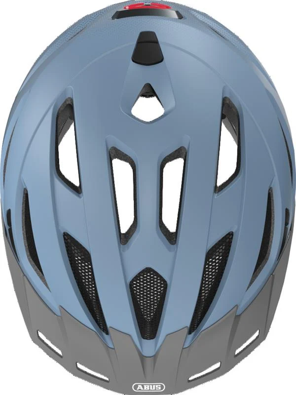 Abus Urban-I 3.0 Glacier Blue mit LED Rücklicht