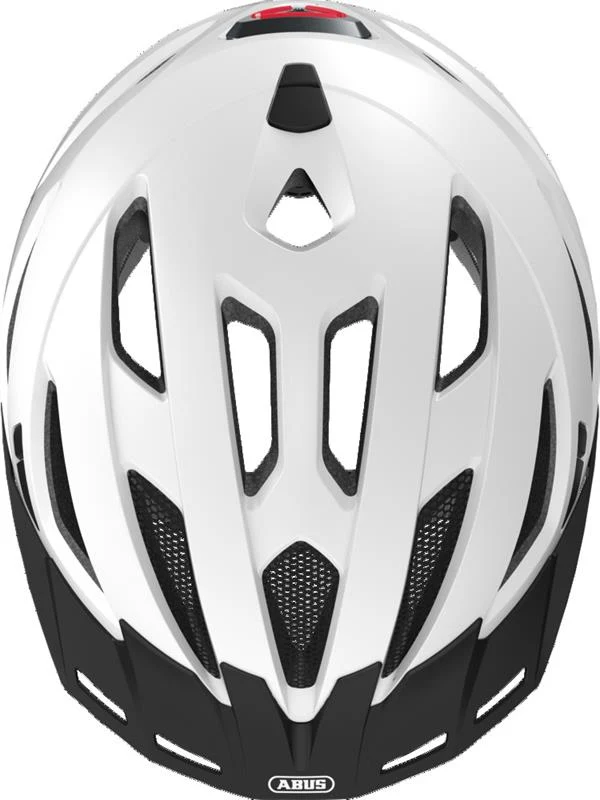 Abus Urban-I 3.0 Polar White mit LED Rücklicht