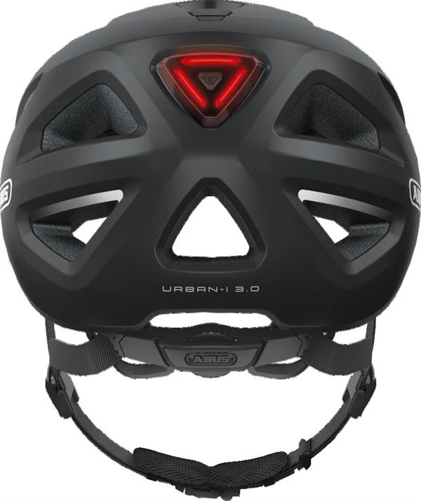 Abus Urban-I 3.0 Velvet Black mit LED Rücklicht
