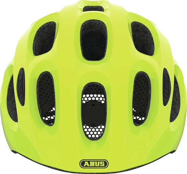 Abus Youn-I Neon Yellow mit LED Rücklicht