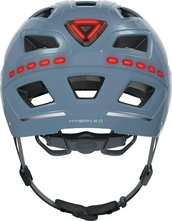 Abus Hyban 2.0 Led Signal Glacier Shiny