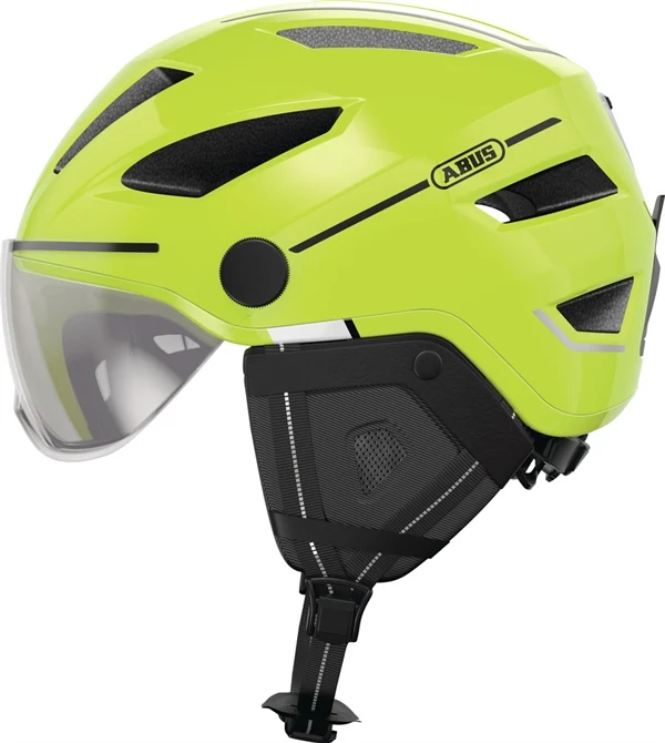 Abus Pedelec 2.0 ACE Signal Yellow mit LED Rücklicht